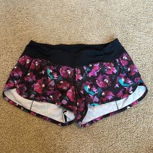 Lululemon speed shorts size 6